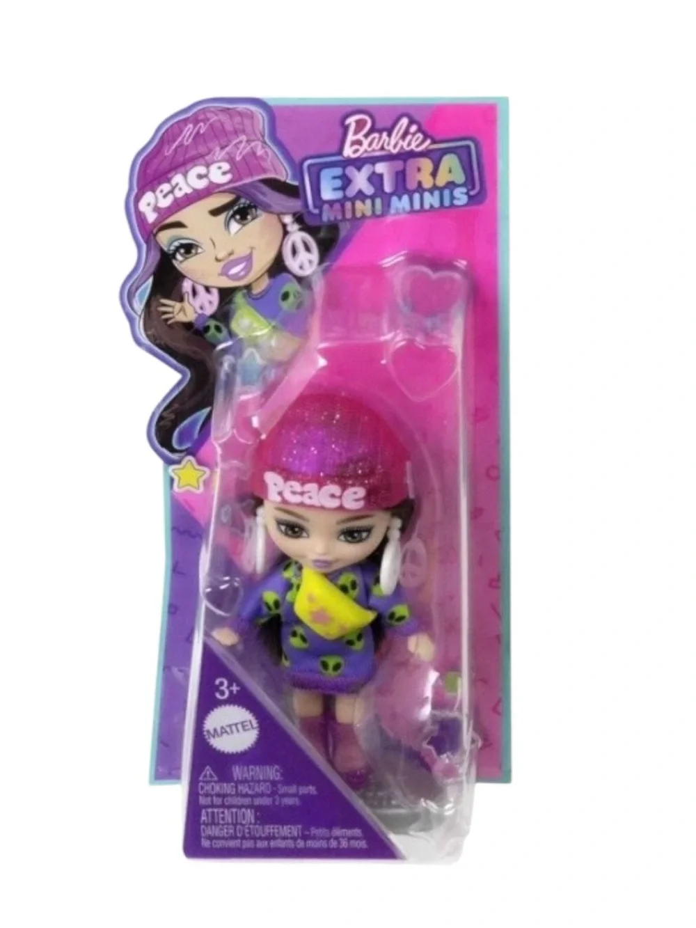 Barbie Extra Mini Minis Peace Hat